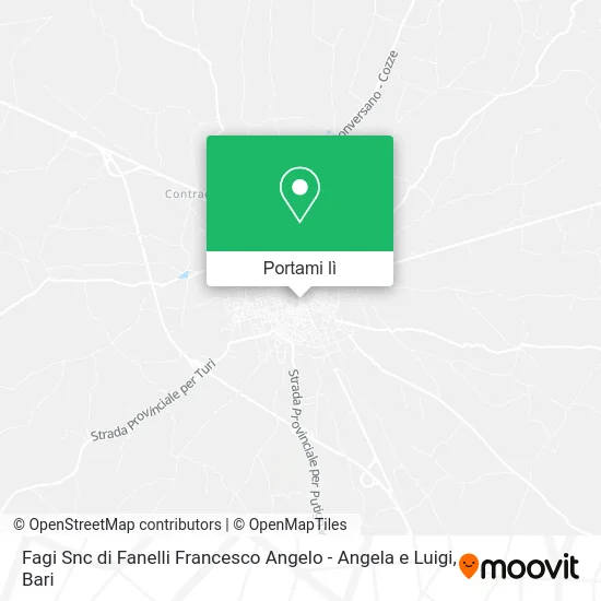 Mappa Fagi Snc di Fanelli Francesco Angelo - Angela e Luigi