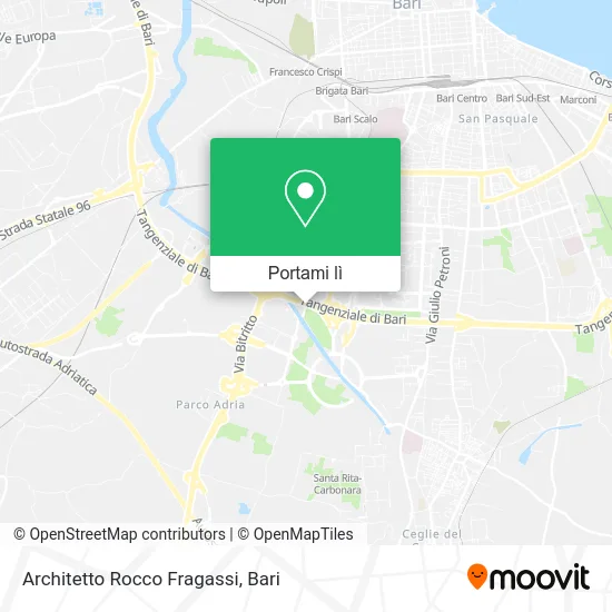 Mappa Architetto Rocco Fragassi