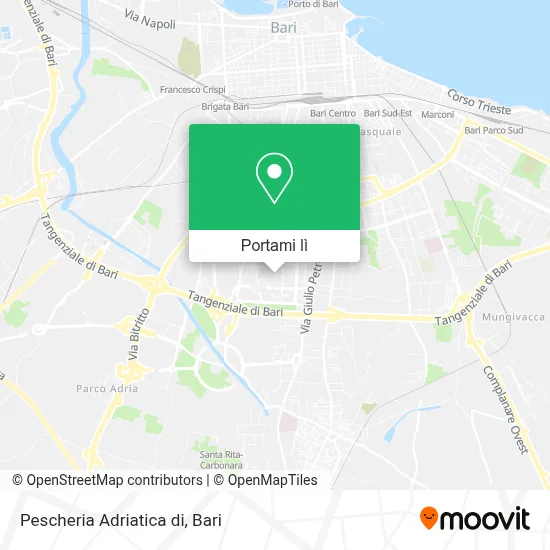 Mappa Pescheria Adriatica di