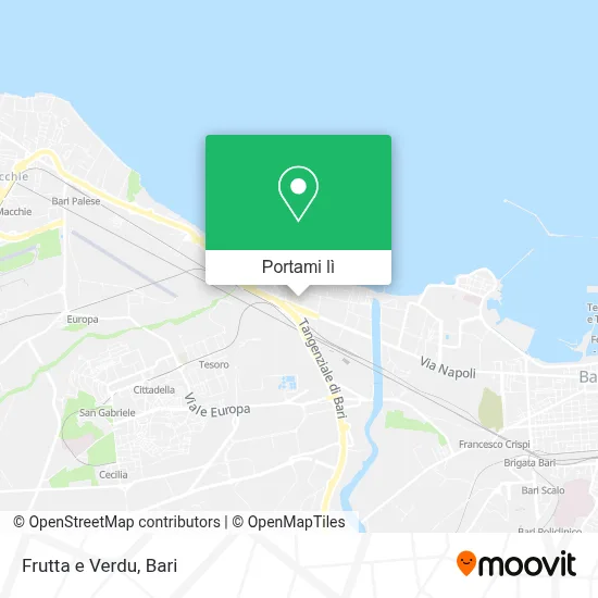 Mappa Frutta e Verdu