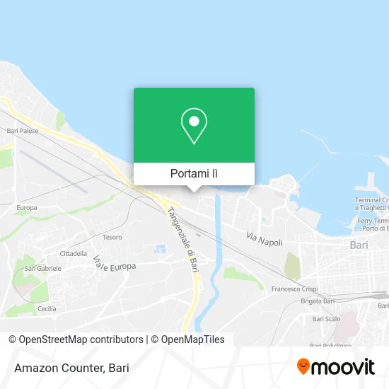 Mappa Amazon Counter