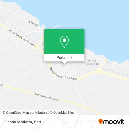 Mappa Ohana Molfetta