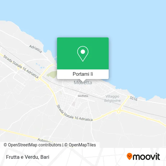 Mappa Frutta e Verdu