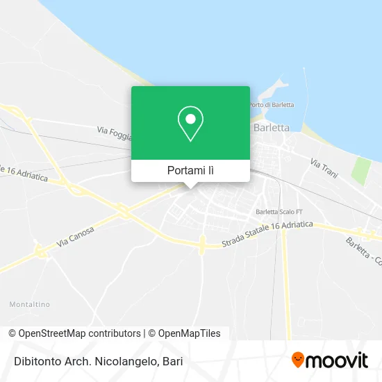 Mappa Dibitonto Arch. Nicolangelo