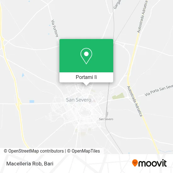 Mappa Macelleria Rob