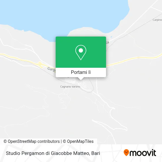 Mappa Studio Pergamon di Giacobbe Matteo