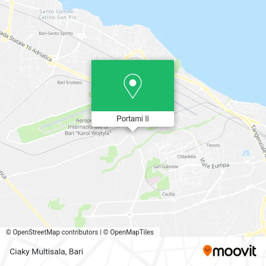 Mappa Ciaky Multisala