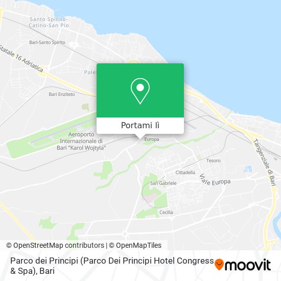Mappa Parco dei Principi (Parco Dei Principi Hotel Congress & Spa)