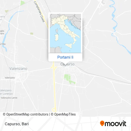 Mappa Capurso