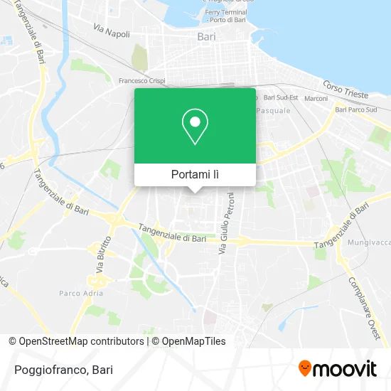 Mappa Poggiofranco