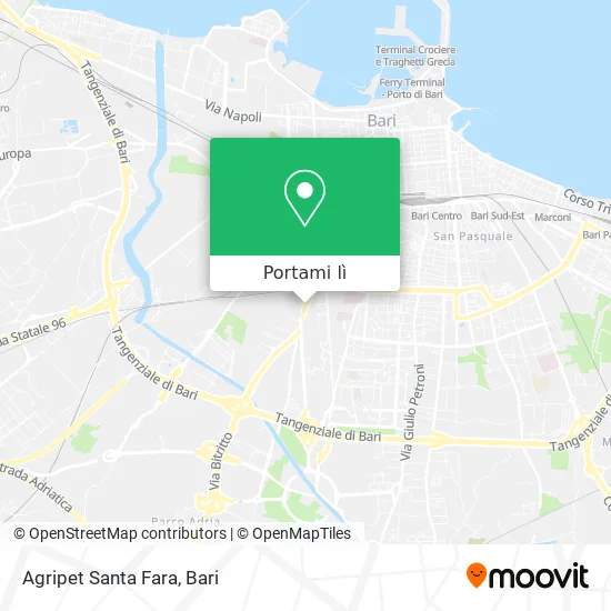 Mappa Agripet Santa Fara