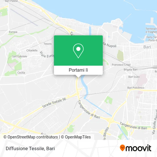 Mappa Diffusione Tessile