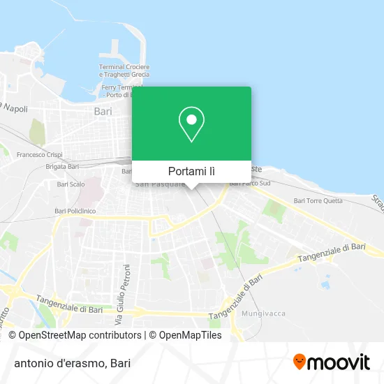 Mappa antonio d'erasmo