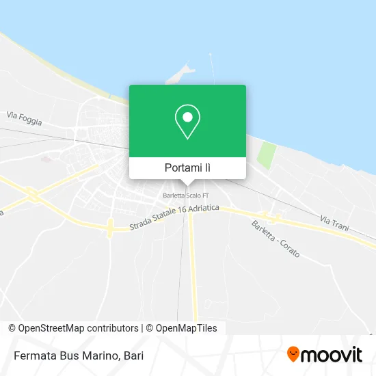 Mappa Fermata Bus Marino