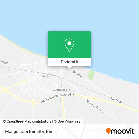 Mappa Mongolfiera Barletta