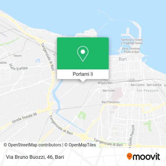 Mappa Via Bruno Buozzi, 46