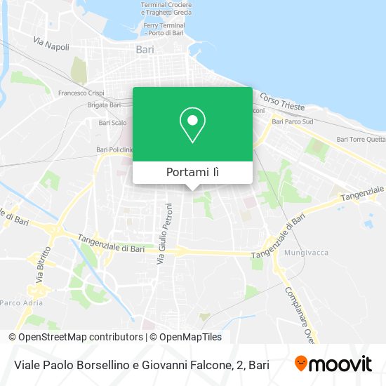 Mappa Viale Paolo Borsellino e Giovanni Falcone, 2