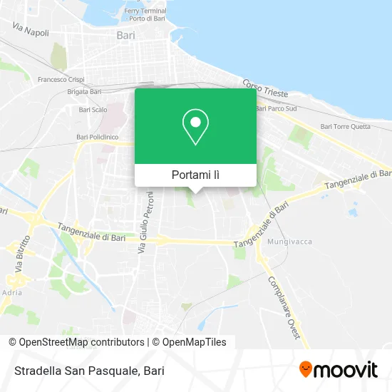 Mappa Stradella San Pasquale