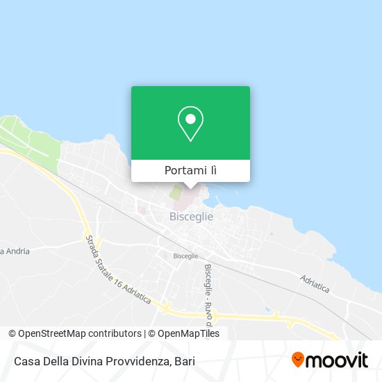 Mappa Casa Della Divina Provvidenza
