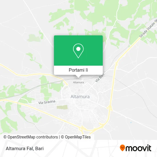 Mappa Altamura Fal