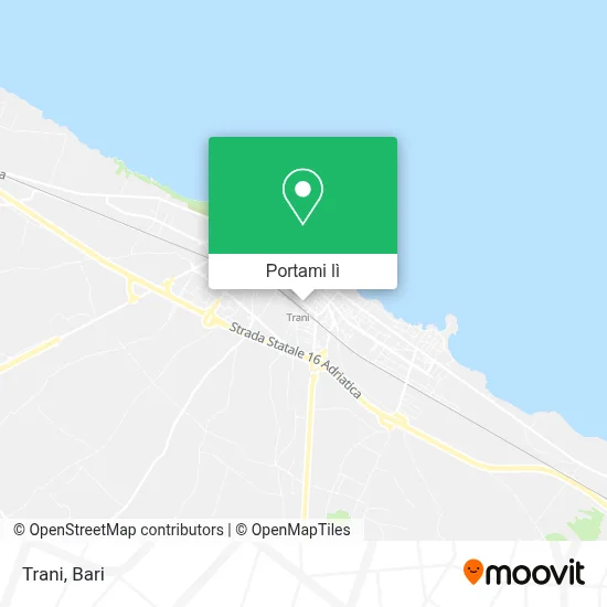 Mappa Trani