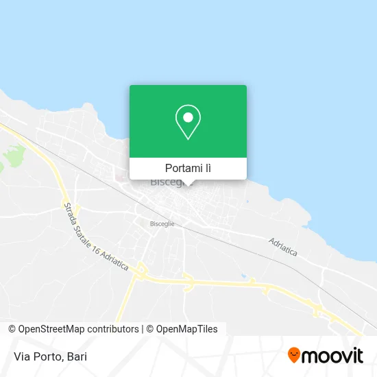 Mappa Via Porto
