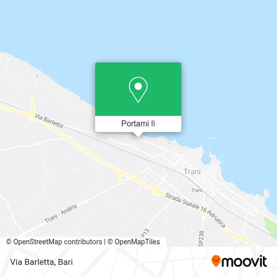 Mappa Via Barletta