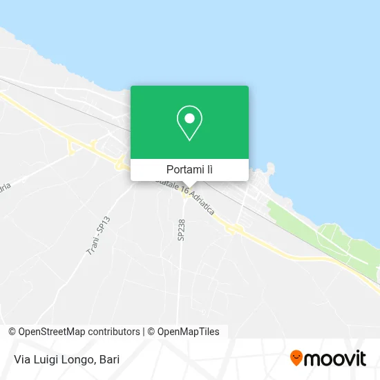 Mappa Via Luigi Longo