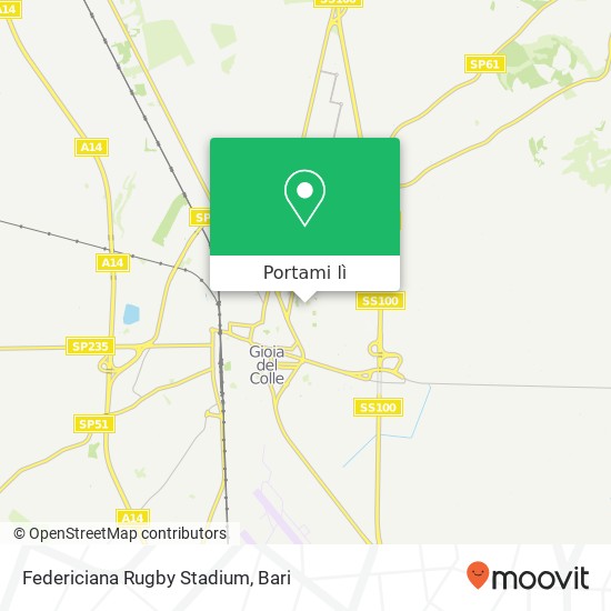 Mappa Federiciana Rugby Stadium