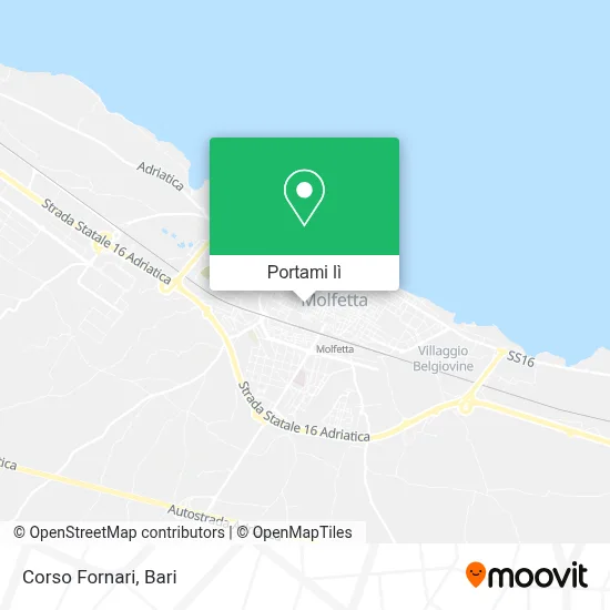 Mappa Corso Fornari