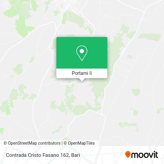 Mappa Contrada Cristo Fasano  162