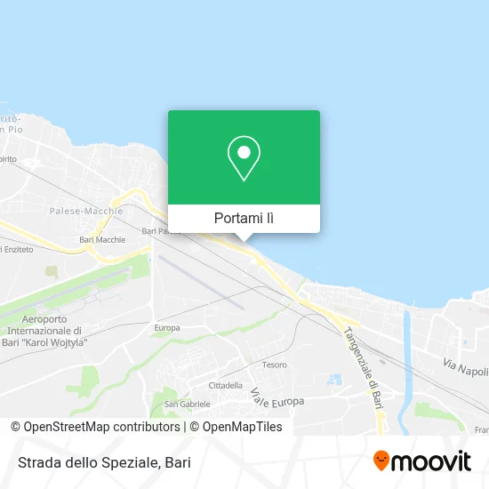 Mappa Strada dello Speziale