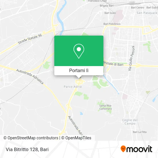 Mappa Via Bitritto 128