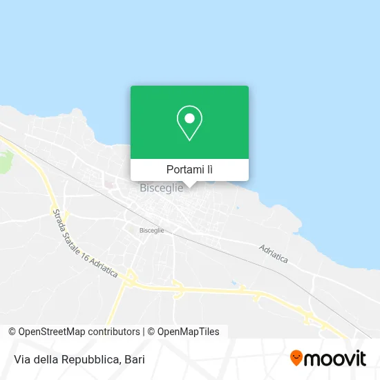 Mappa Via della Repubblica