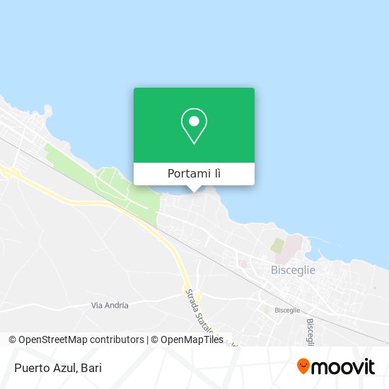 Mappa Puerto Azul