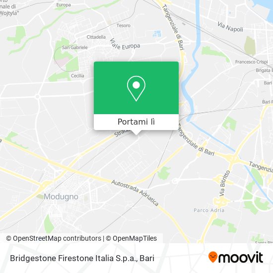 Mappa Bridgestone Firestone Italia S.p.a.