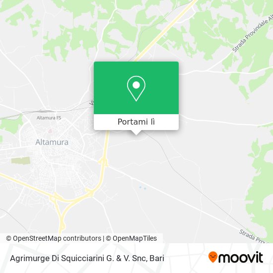 Mappa Agrimurge Di Squicciarini G. & V. Snc