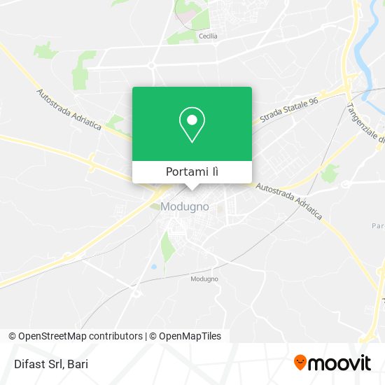 Mappa Difast Srl