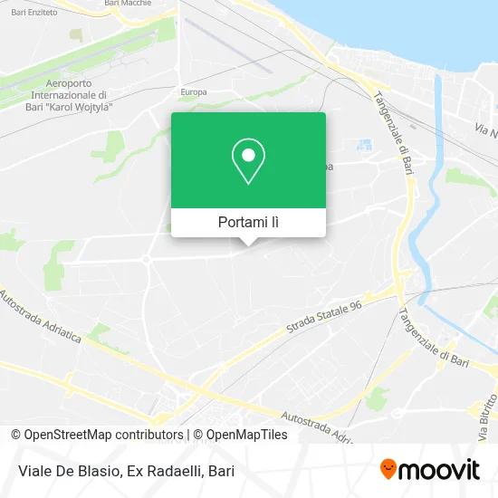 Mappa Viale De Blasio, Ex Radaelli