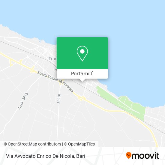 Mappa Via Avvocato Enrico De Nicola