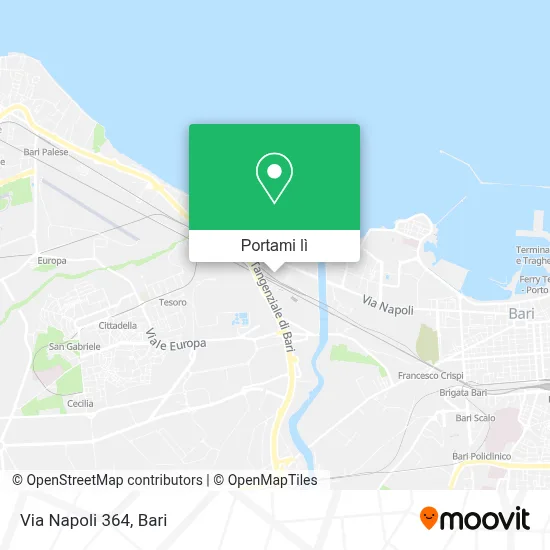 Mappa Via Napoli 364