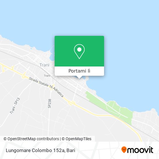 Mappa Lungomare Colombo 152a