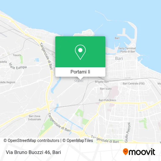 Mappa Via Bruno Buozzi  46