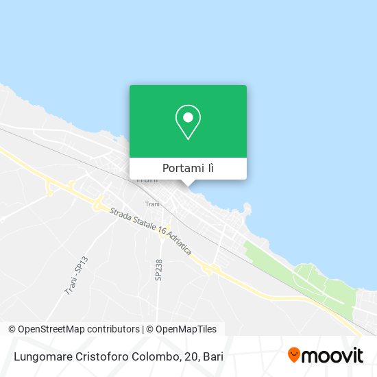 Mappa Lungomare Cristoforo Colombo, 20