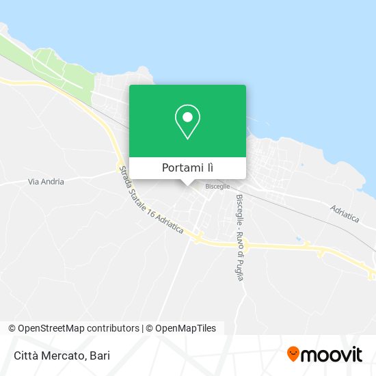 Mappa Città Mercato