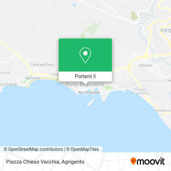 Mappa Piazza Chiesa Vecchia