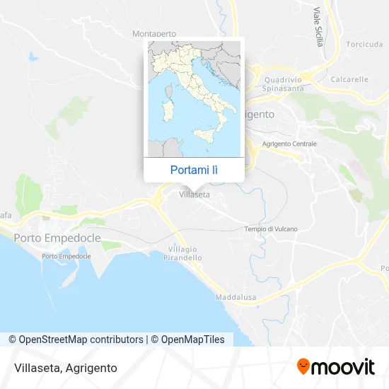 Mappa Villaseta
