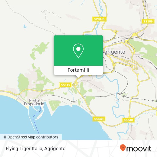 Mappa Flying Tiger Italia