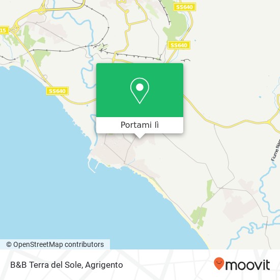 Mappa B&B Terra del Sole