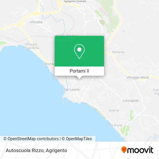 Mappa Autoscuola Rizzo